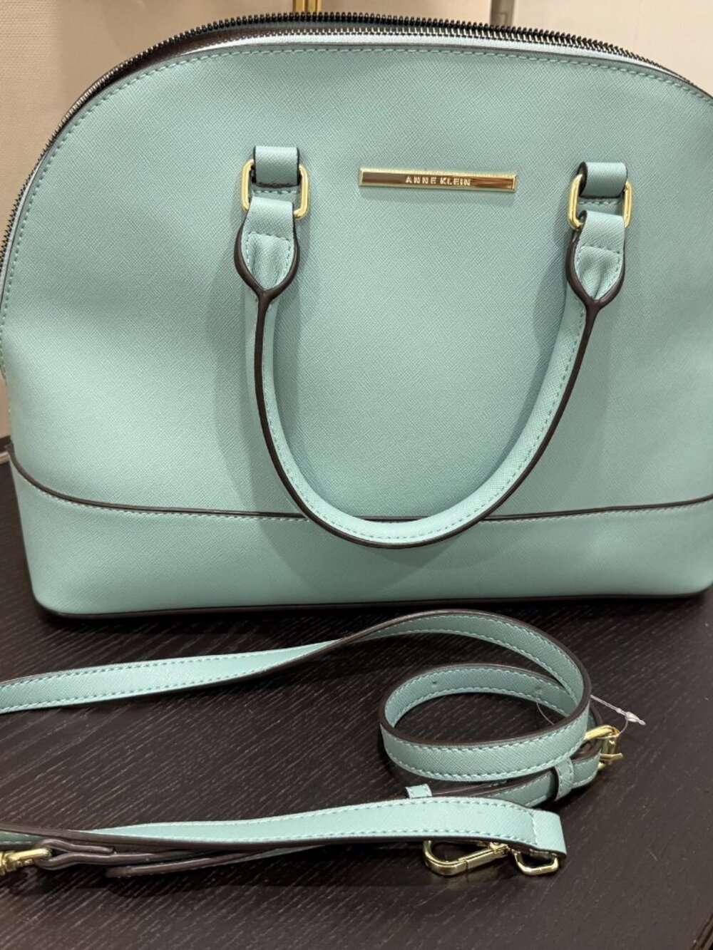 Anne Klein Turquoise colored purse in new condition